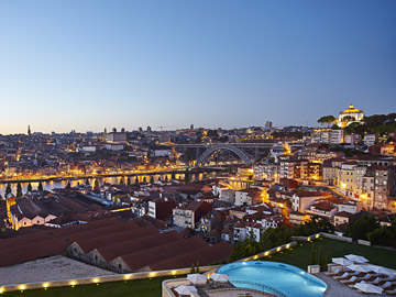Vista panorâmica para a cidade do Porto - The Yeatman